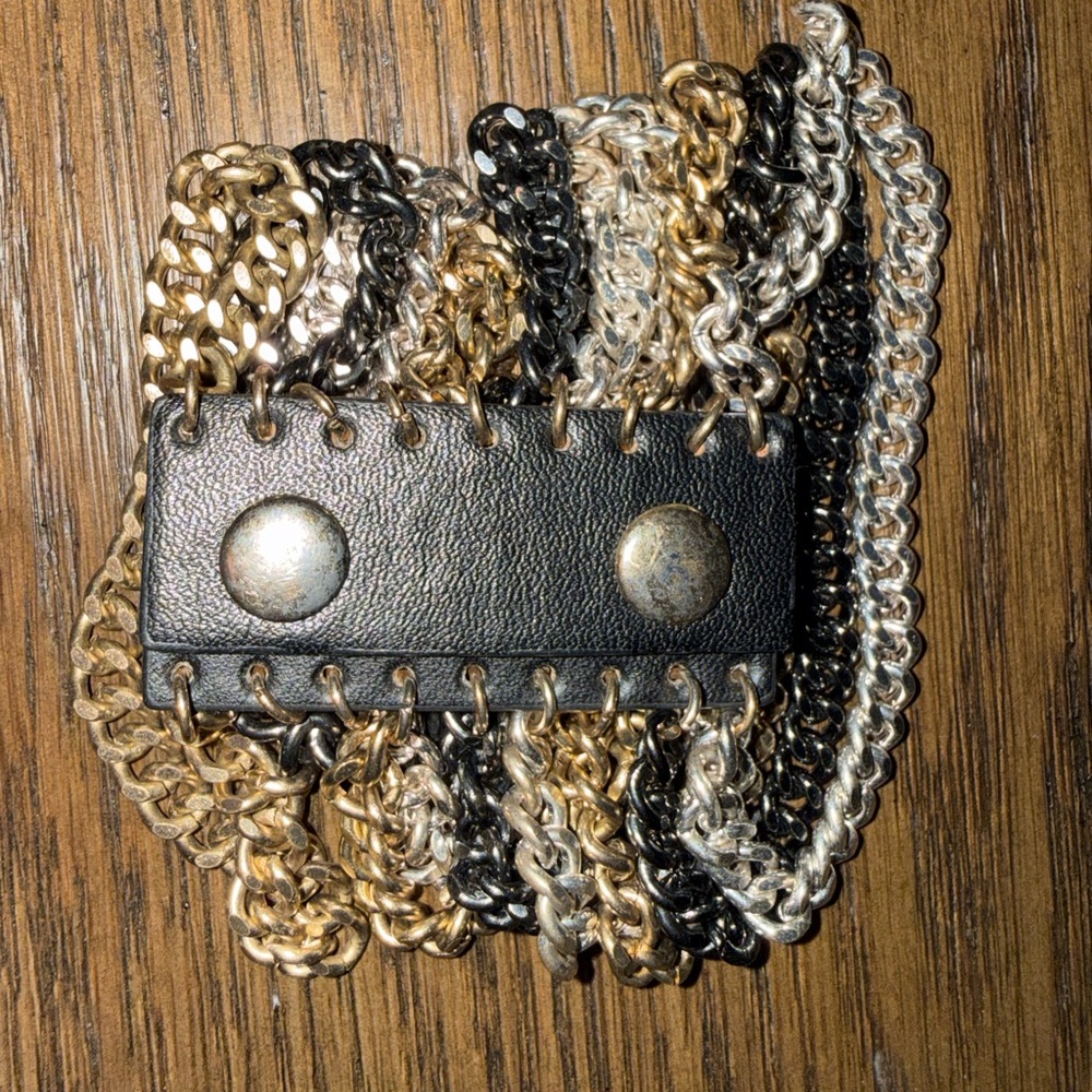 Multicolor Chain Bracelet